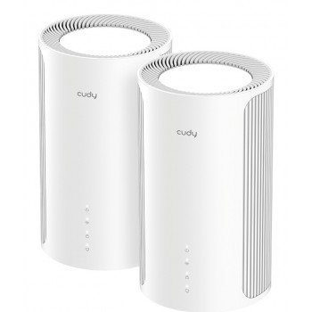 Cudy M11000 Tri-band (2.4 GHz / 5 GHz / 6 GHz) Wi-Fi 7 (802.11be) White 4 Internal