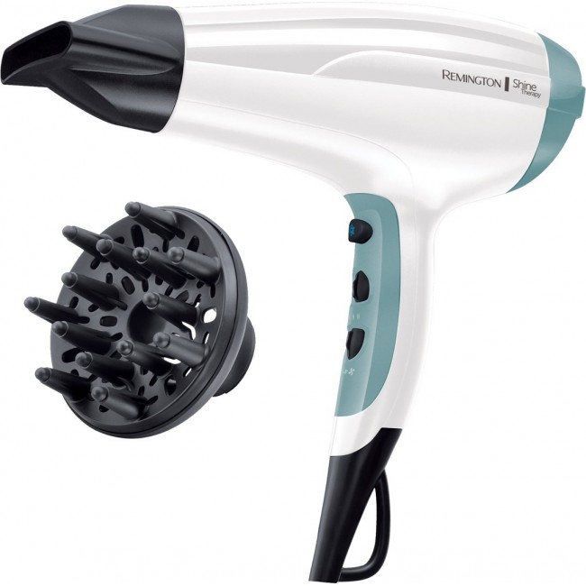 Remington D5216 hair dryer 2300 W Blue, White