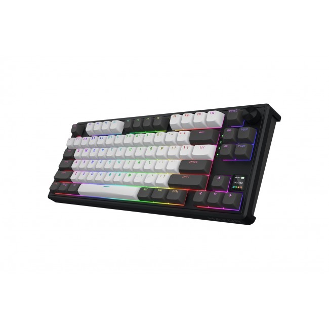 HATOR Skyfall Pro Wireless 80 keyboard Gaming USB + RF Wireless + Bluetooth QWERTY US English Black, Grey HATOR Skyfall Pro Wireless 80 keyboard Gaming USB + RF Wireless + Bluetooth QWERTY US English Black, Grey