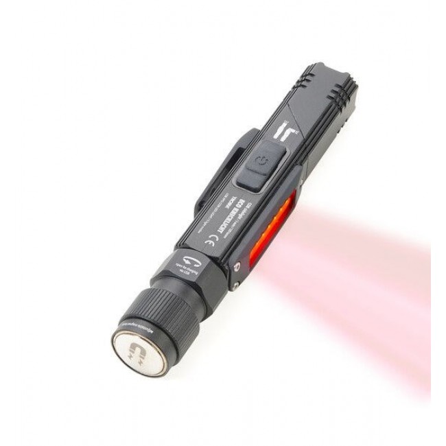 TROIKA ECO KNICKLICHT Black Hand flashlight + Headband flashlight COB LED TROIKA ECO KNICKLICHT Black Hand flashlight + Headband flashlight COB LED