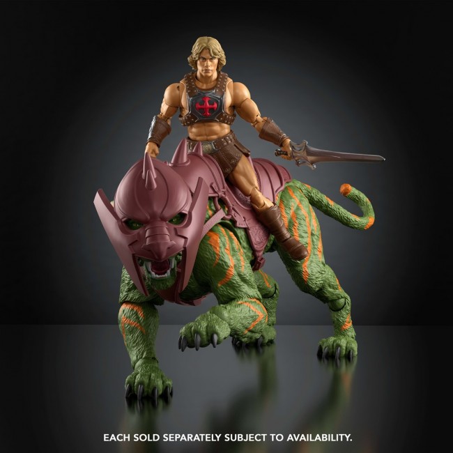Masters of the Universe Chronicles Batte Cat, 2026 Movie Accurate 6.5 Inch Scale Heroic Tiger Figure