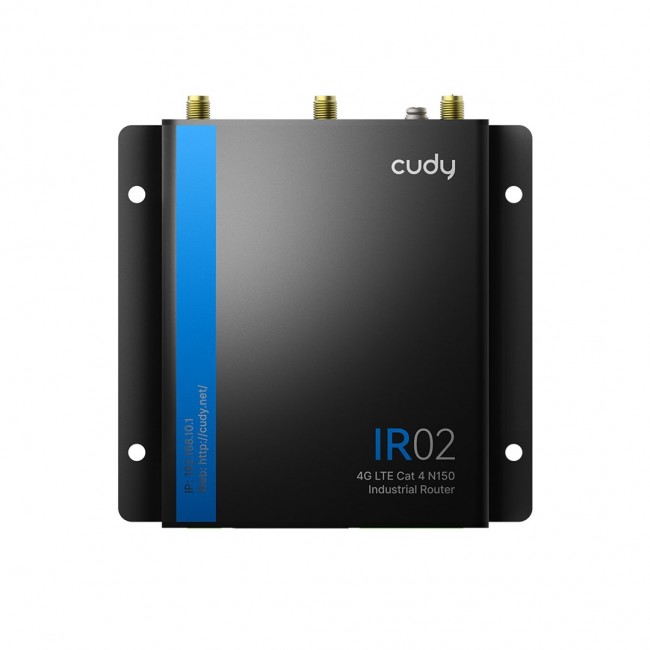 Cudy 4G LTE Cat 4 N150 Industrial Wi-Fi Router, IR02 1.0 Cellular network router