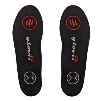 Glovii GW3L shoe insole Unisex All Black