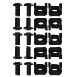Lanberg AK-1005-B Rack shelf for 19 800MM (1U, 483X500MM)