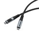Verbatim Sync & Charge USB C to USB C 240W 40 Gbps Display 120 cm Verbatim Sync & Charge USB C to USB C 240W 40 Gbps Display 120 cm
