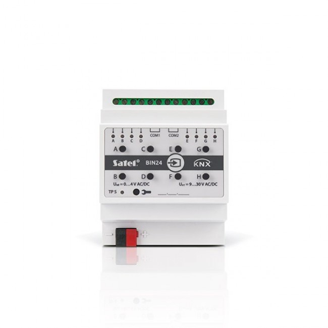 Satel KNX-BIN24 smart home actuator DIN rail-mounted 8 channels Satel KNX-BIN24 smart home actuator DIN rail-mounted 8 channels