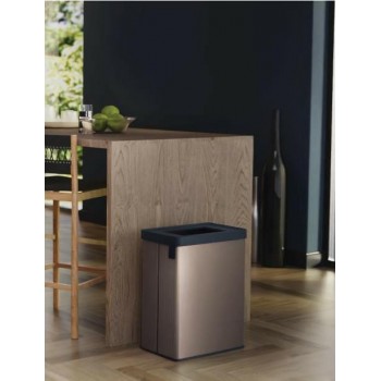 Curver trash bin Verto 54L pearl gray