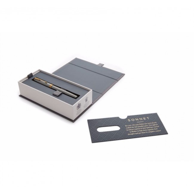 Parker Sonnet fountain pen Cartridge filling system Silver 1 pc(s)