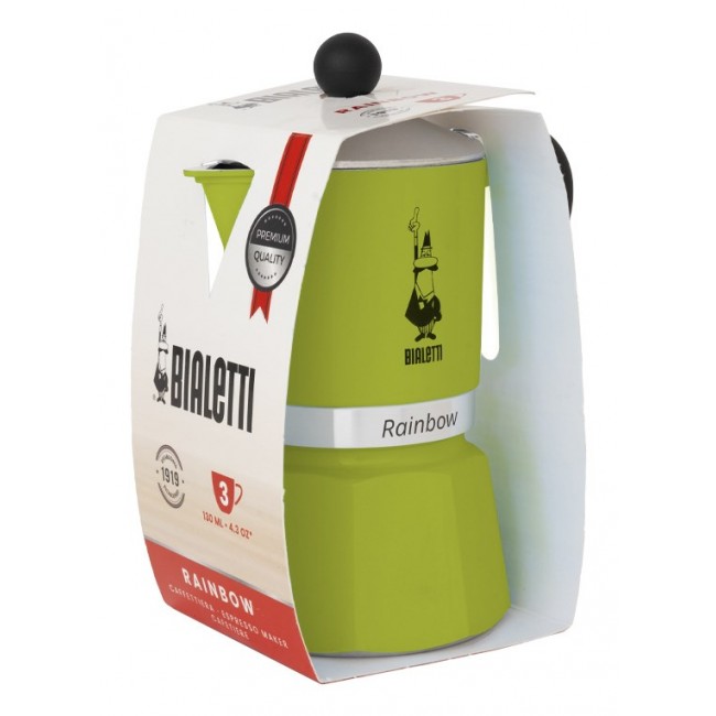 Bialetti Rainbow 0.27 L Aluminium, Thermoplastic Bialetti Rainbow 0.27 L Aluminium, Thermoplastic