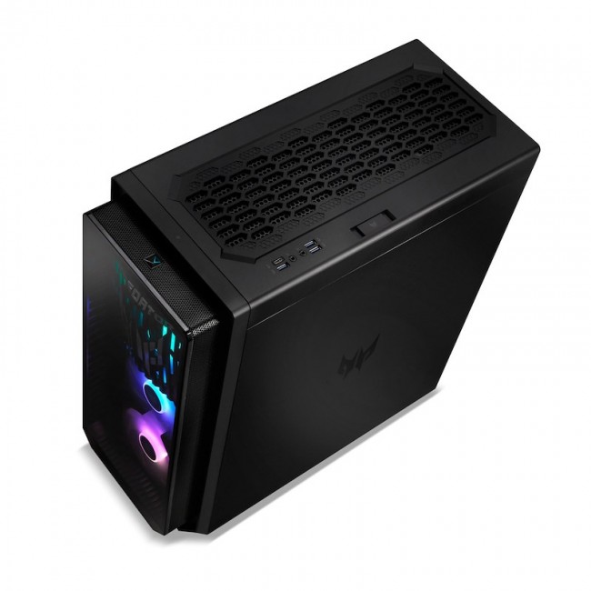 Acer Predator Orion 7000 PO7-660 Intel Core Ultra 7 265KF 32 GB DDR5-SDRAM 2 TB SSD NVIDIA GeForce RTX 5080 Windows 11 Home Desktop PC Black