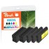 Peach PI300-1032 ink cartridge 5 pc(s) Compatible High (XL) Yield Black, Cyan, Pink, Yellow