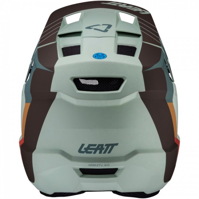 LEATT MTB Gravity 2.0 V25 Full-Face Cycling Helmet Size M mint LEATT MTB Gravity 2.0 V25 Full-Face Cycling Helmet Size M mint