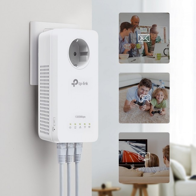 TP-Link AV1300 POWERLINE AC WI-FI KIT TP-Link AV1300 POWERLINE AC WI-FI KIT