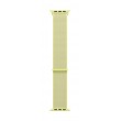 Apple MFF94ZM/A smart wearable accessory Band Yellow Nylon, Recycled polyester, Spandex