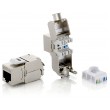 Equip Cat.6A Shielded Keystone Jack Toolfree