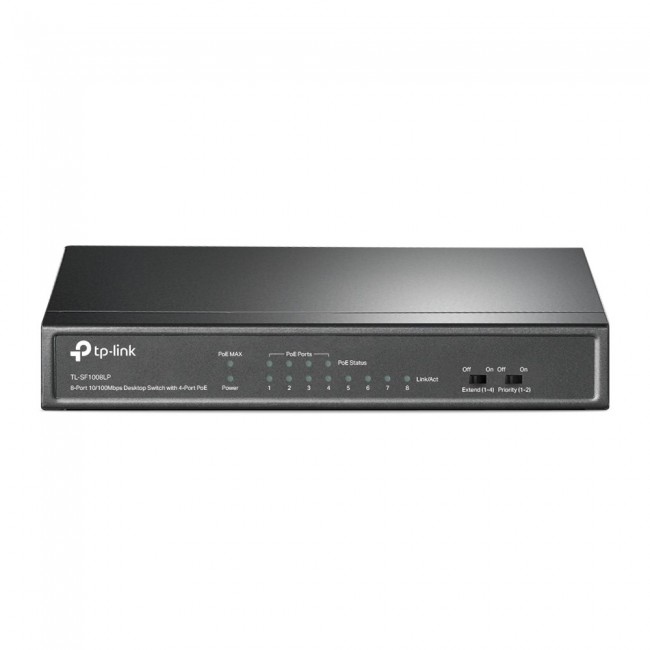 TP-Link TL-SF1008LP network switch Unmanaged Fast Ethernet (10/100) Power over Ethernet (PoE) Black TP-Link TL-SF1008LP network switch Unmanaged Fast Ethernet (10/100) Power over Ethernet (PoE) Black