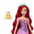Disney Princess Ariel Human to Mermaid Transforming Fashion Doll with Flounder & 2 Accessories