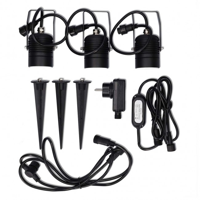 Nedis ZBLOS10RGBW3 outdoor lighting Outdoor ground lighting LED 9 W G Nedis ZBLOS10RGBW3 outdoor lighting Outdoor ground lighting LED 9 W G