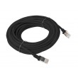 Lanberg Patchcord RJ45, cat. 6, UTP, 10m, black