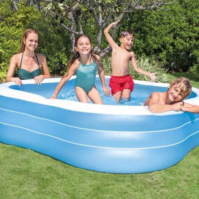 Swimming pool sea waves SWIM CENTER in a box 2,29mx2,29mx56cm 57495NP INTEX