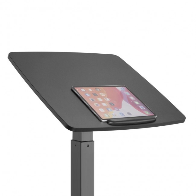 Maclean Laptop Table, Height Adjustable, for Standing Up Work, Max Height 113cm, MC-892B Maclean Laptop Table, Height Adjustable, for Standing Up Work, Max Height 113cm, MC-892B