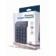 Gembird KPD-W-02 numeric keypad Notebook/PC Bluetooth Black Gembird KPD-W-02 numeric keypad Notebook/PC Bluetooth Black