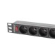 LANBERG POWER STRIP RACK 19 LANBERG POWER STRIP RACK 19
