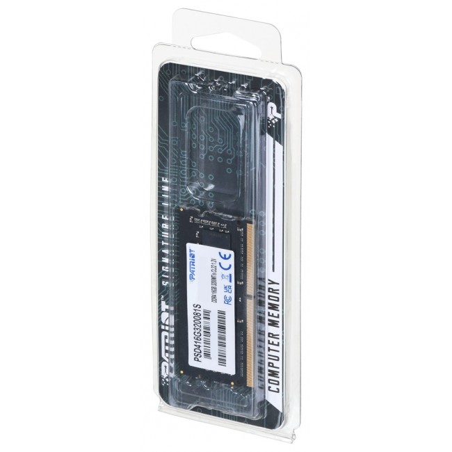 Patriot Memory Signature PSD416G320081S memory module 16 GB 1 x 16 GB DDR4 3200 MHz Patriot Memory Signature PSD416G320081S memory module 16 GB 1 x 16 GB DDR4 3200 MHz