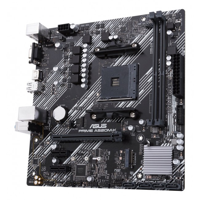 ASUS PRIME A520M-K AMD A520 Socket AM4 micro ATX