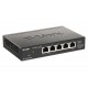 D-Link 5-Port Gigabit PoE Smart Managed Switch with 1 PD port