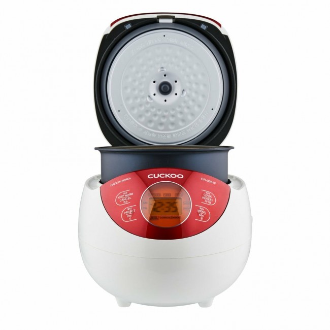 Cuckoo CR-0351F RED rice cooker 0.54 L 425 W Red, White
