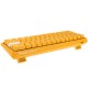 Ducky One 3 Yellow Mini Gaming Tastatur RGB LED - MX-Clear US keyboard USB US English