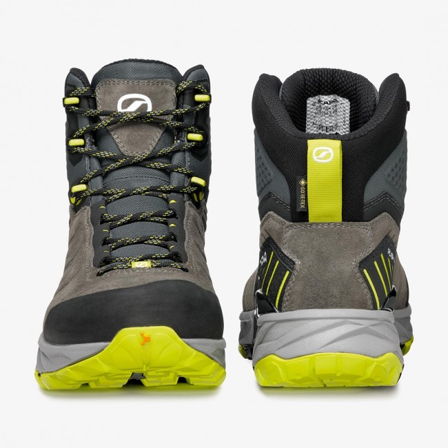 Scarpa RUSH TRK GTX, 43.5, Titanium - Lime