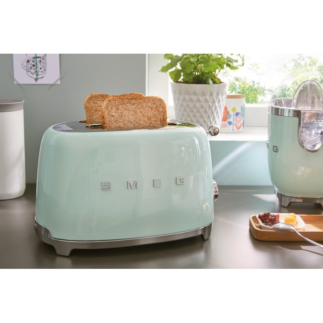 Toaster SMEG TSF01PGEU pastel green