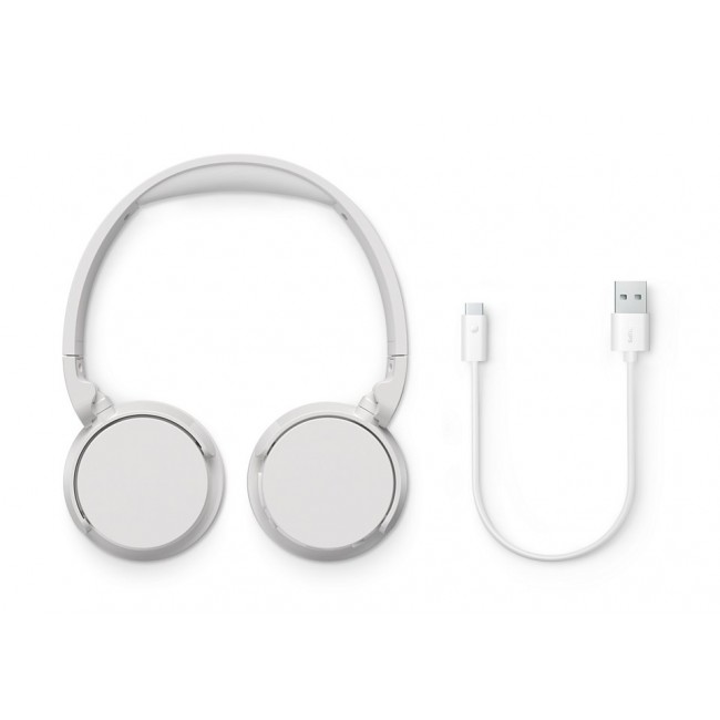 Philips 4000 series TAH4209WT/00 headphones/headset Wireless Head-band Calls/Music Bluetooth White