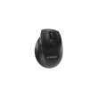 Gembird MUSW3-9B-01 Triple-mode wireless ergonomic mouse (2.4G + BT + USB), 2400 DPI, 9-button, black