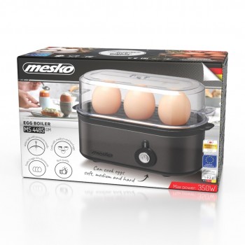 Egg Cooker MESKO MS 4485GM Dark Grey 3 Eggs 210W