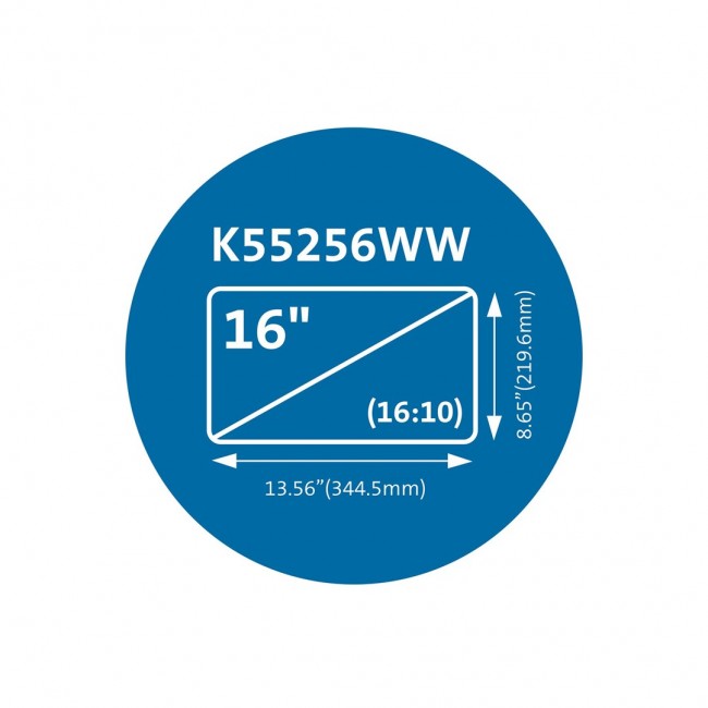 Kensington MagPro Magnetic Privacy Screen Filter for Laptops 16