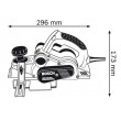 Bosch GHO 40-82 C Professional Black, Blue, Silver 14000 RPM 850 W