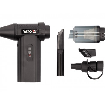 Mini Turbo Blower / Vacuum Cleaner with Accessories YT-82936 YATO