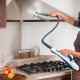 Polti Vaporetto SV460 Double Steam mop 0.3 L 1500 W Blue, White Polti Vaporetto SV460 Double Steam mop 0.3 L 1500 W Blue, White