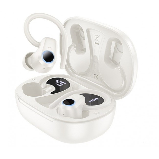 Hoco EQ8 Pure Joy Headset Wireless In-Ear Calls/Music Bluetooth White Hoco EQ8 Pure Joy Headset Wireless In-Ear Calls/Music Bluetooth White