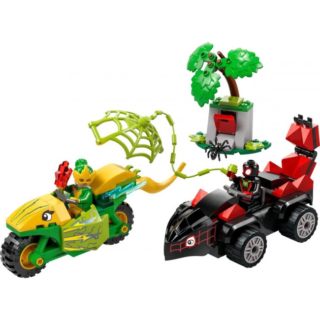 LEGO MARVEL 11198 Spin and Electro Dinosaur Vehicle Chase LEGO MARVEL 11198 Spin and Electro Dinosaur Vehicle Chase