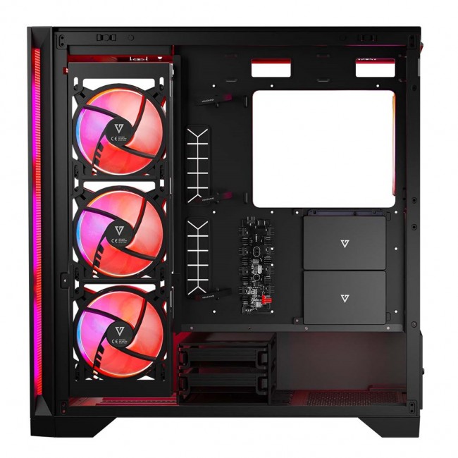 MODECOM Case VOLCANO EXPANSE S APEX ARGB MIDI Black MODECOM Case VOLCANO EXPANSE S APEX ARGB MIDI Black