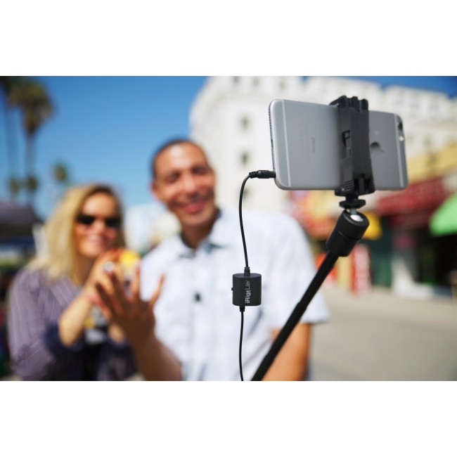 IK Multimedia iRig Mic Lav Black Clip-on microphone