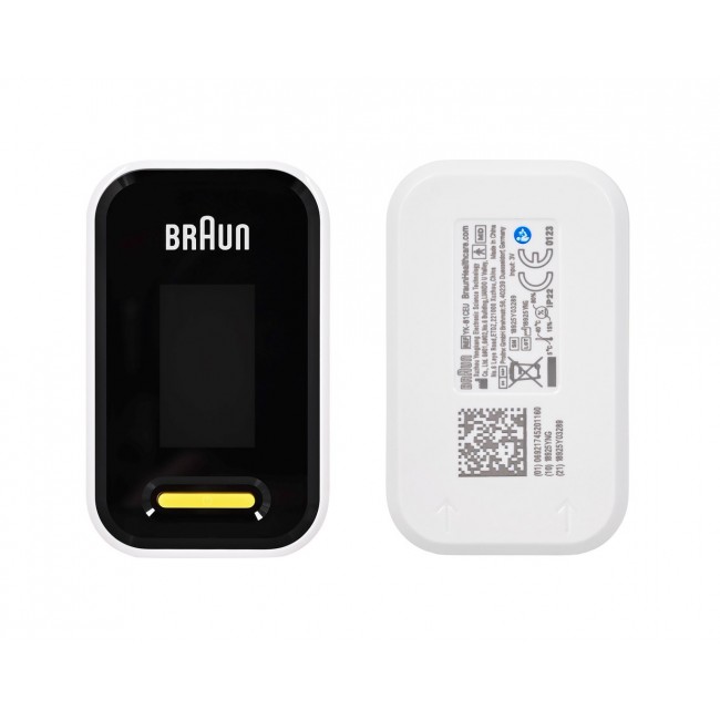 Braun YK-81CEU pulse oximeter Black, Stainless steel Braun YK-81CEU pulse oximeter Black, Stainless steel