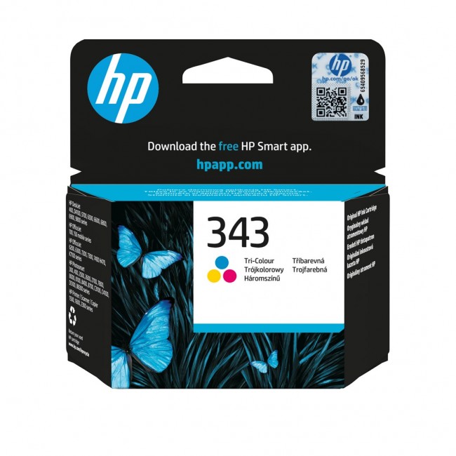 HP 343 Tri-color Original Ink Cartridge HP 343 Tri-color Original Ink Cartridge