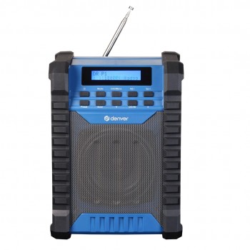 DENVER WRD-60 Jobsteds-radio Sort Bla