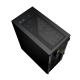 Gembird Fornax 4000 ARGB gaming ATX computer case, Midi Tower, backlight, Black