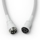 Glorious Gaming Glorious GMMK Coiled Cable Ghost White Glorious Gaming Glorious GMMK Coiled Cable Ghost White